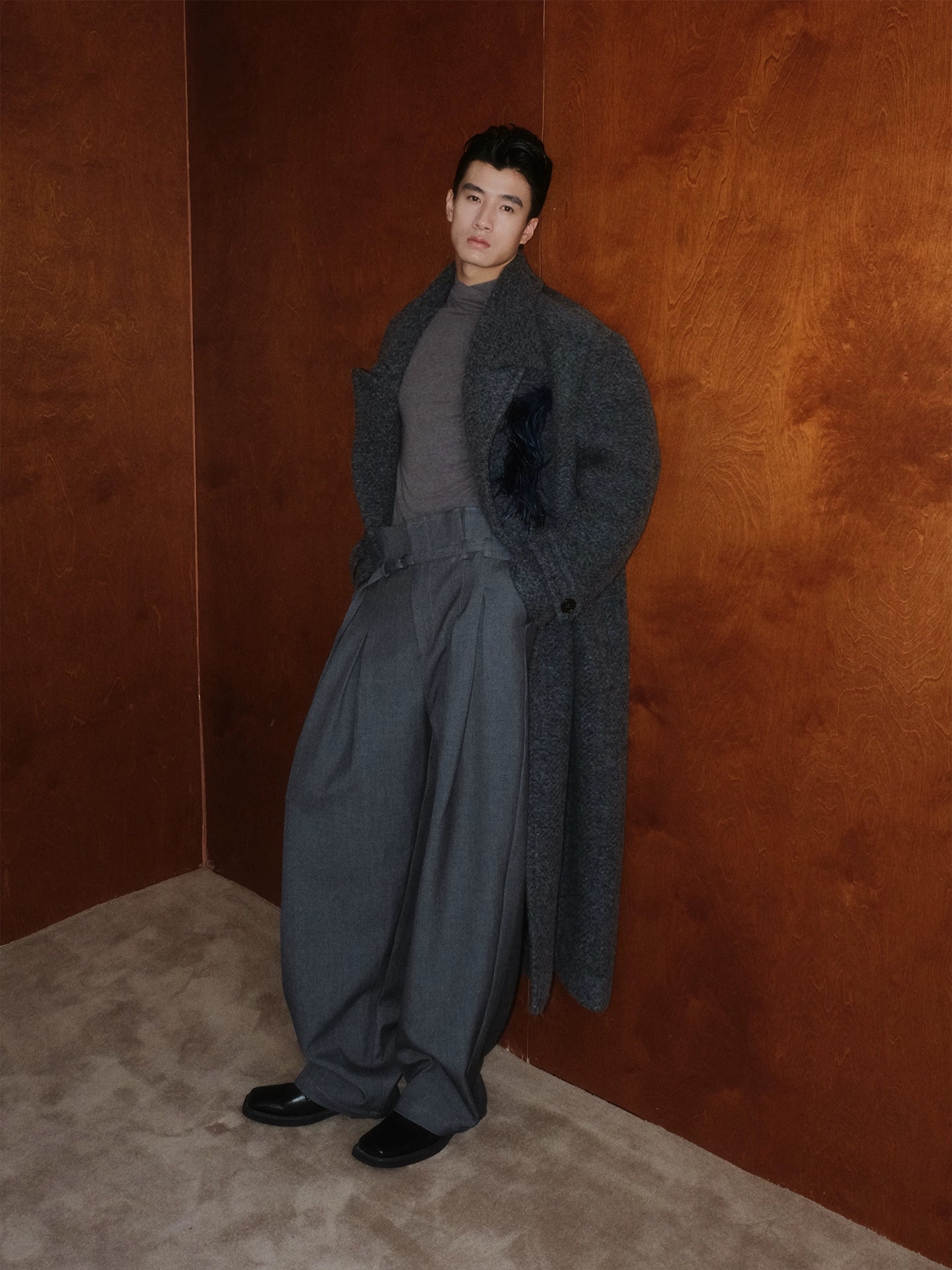 ForgeWaist Pleated Belt Trousers