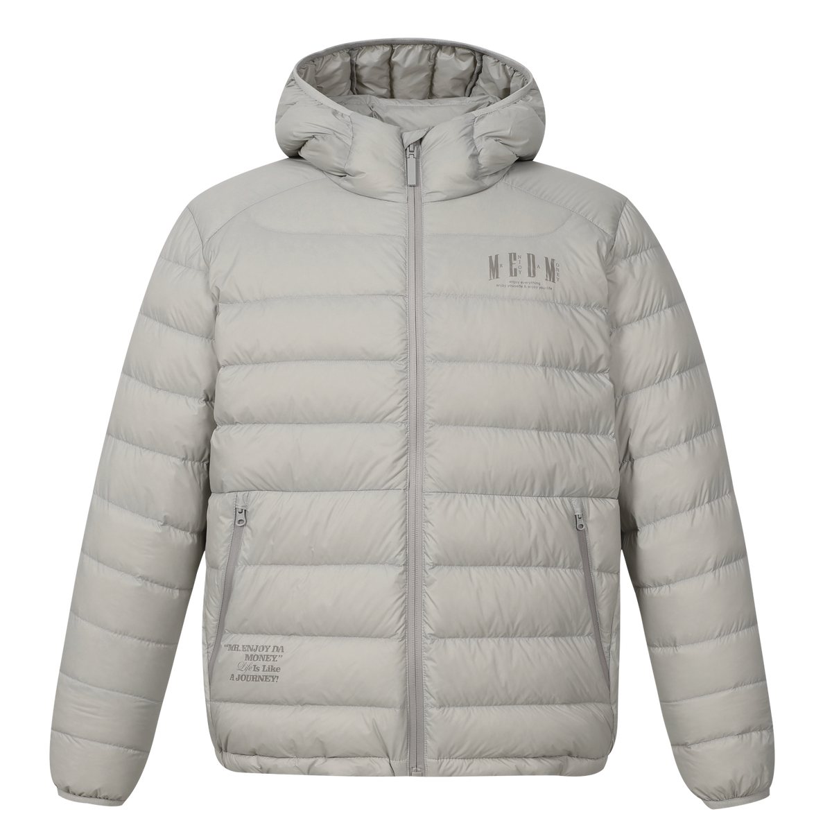 Ultra-Light Hooded Down Puffer Jacket