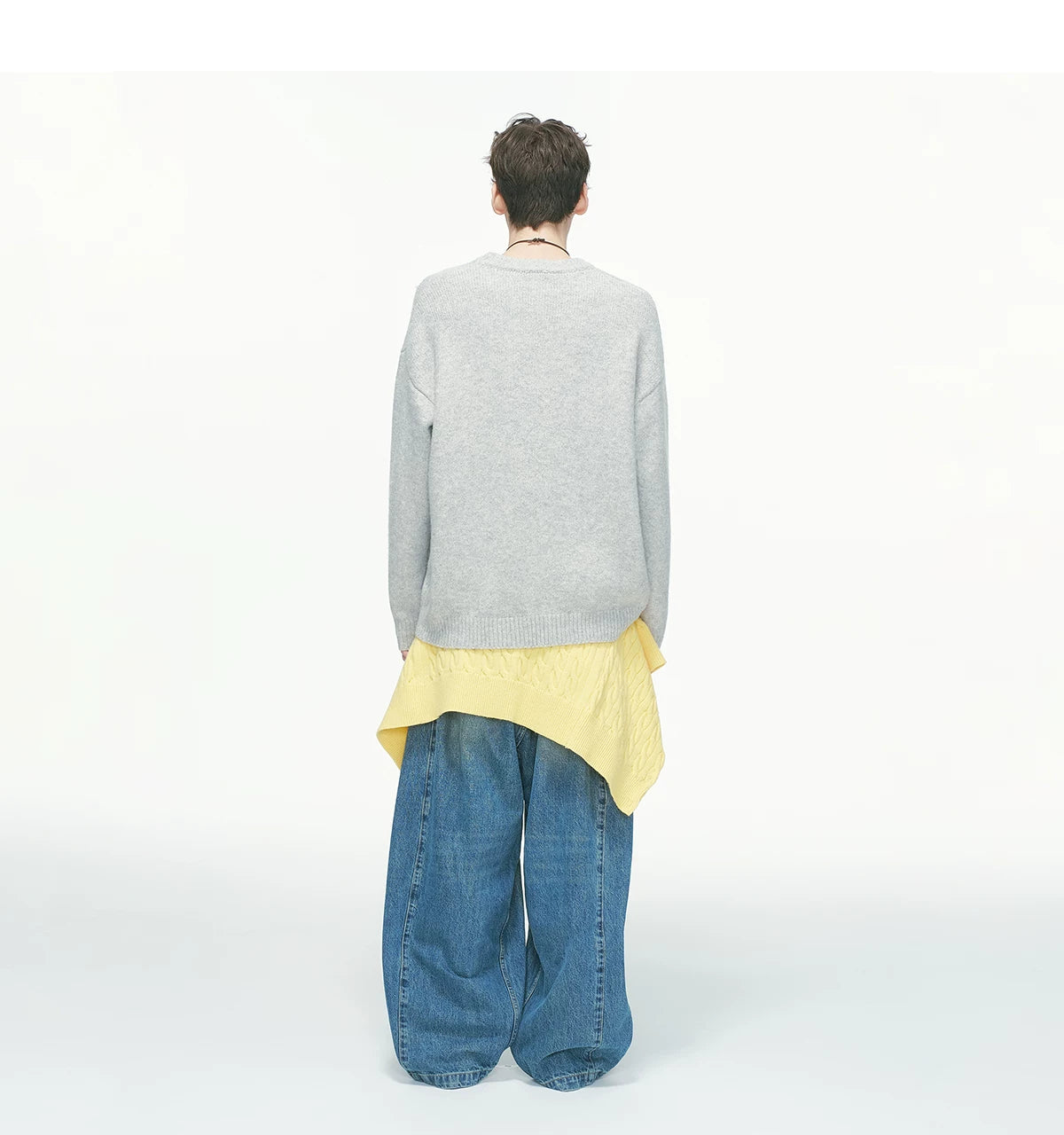 Seastar Sketch Fuzzy Knit Sweater