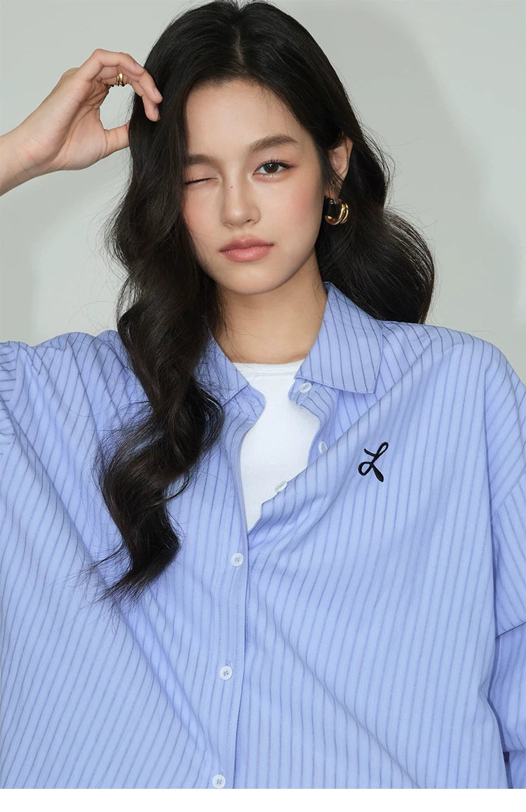Relaxed Drift Oversized Button Shirt