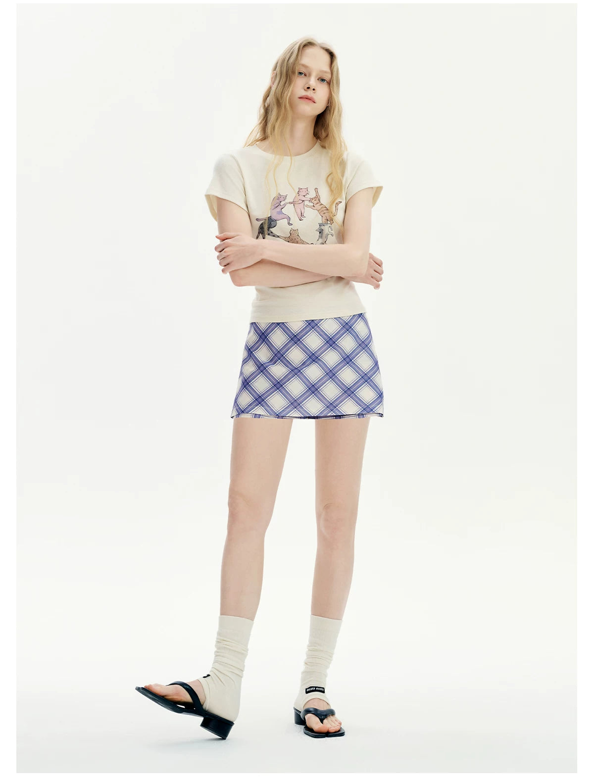 Ring‑Around Kitties Dance Tee