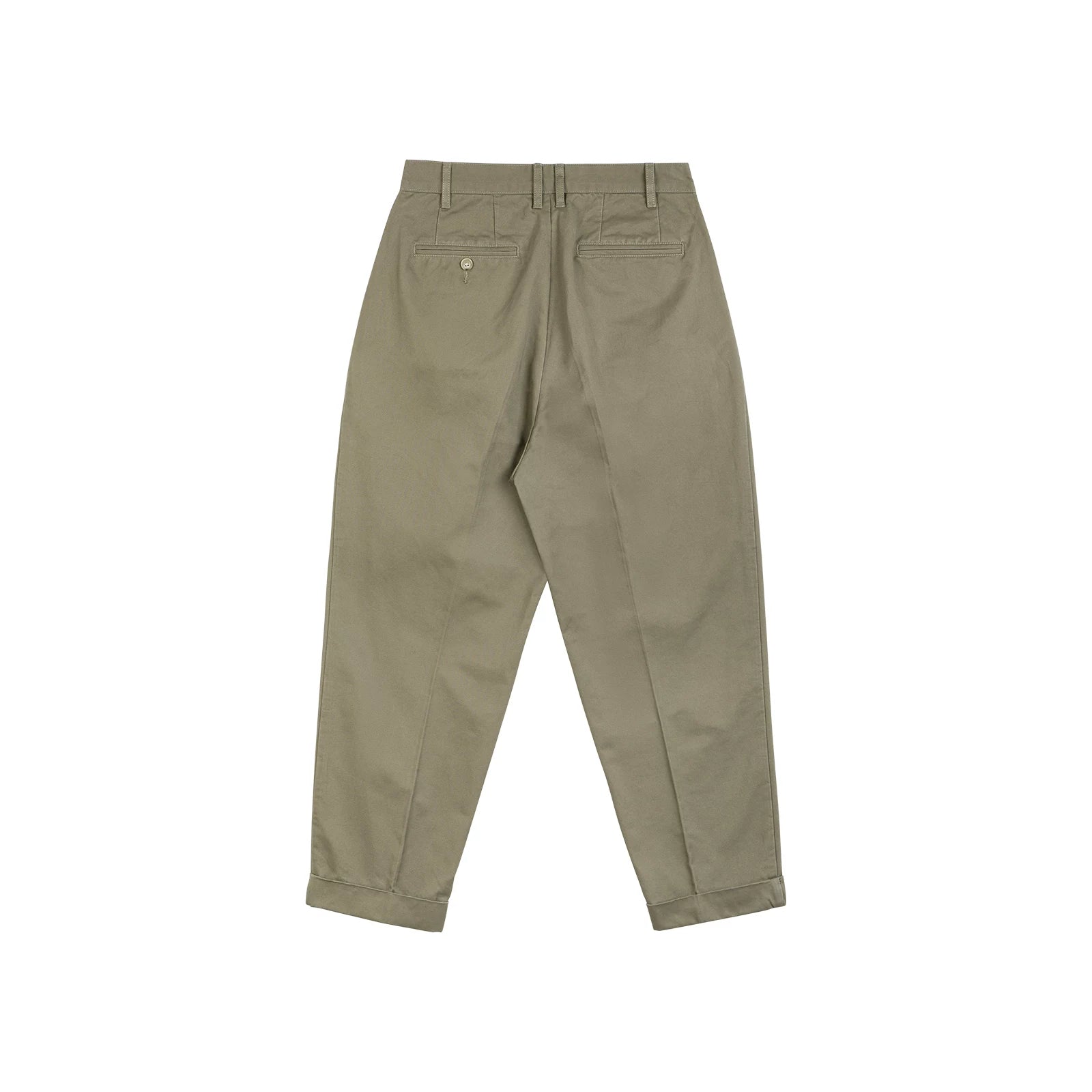 Heritage Taper Pleated Chino Trousers