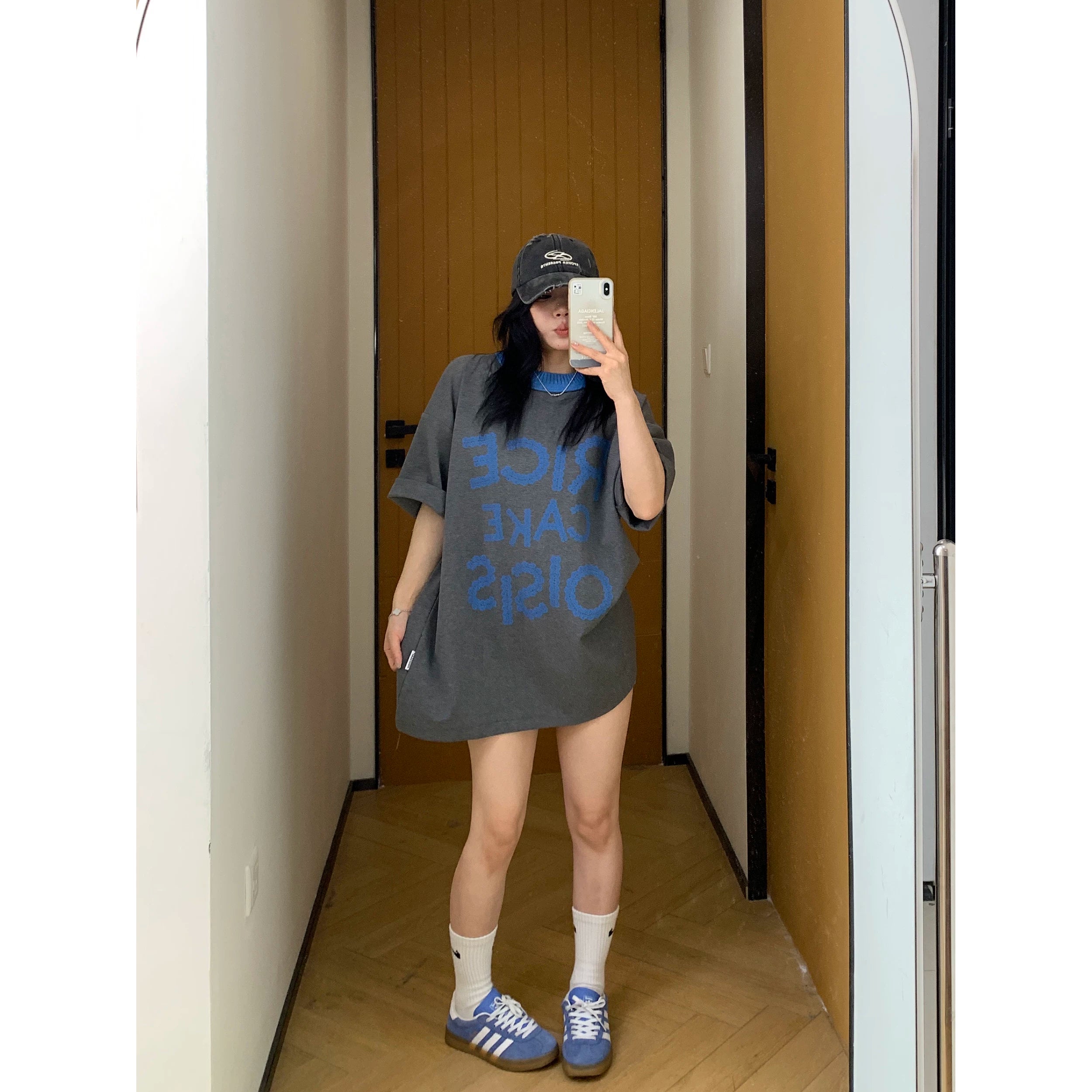 Charcoal Bubble Logo Tee