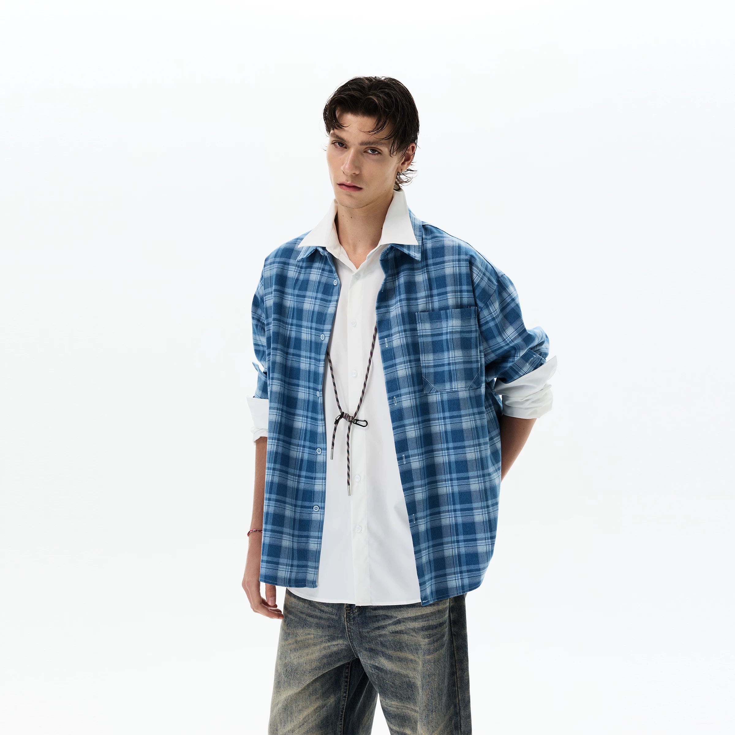 Shadowline Plaid Overshirt