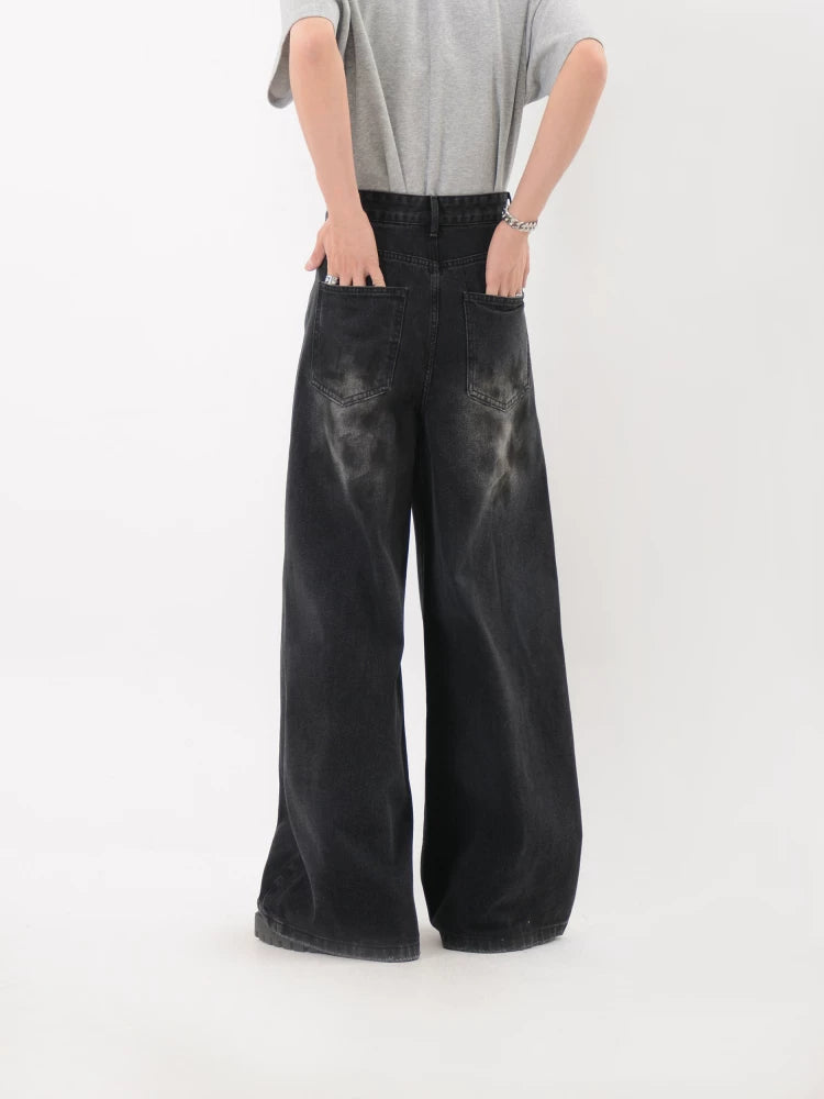 Storm Fade Wide Leg Jeans