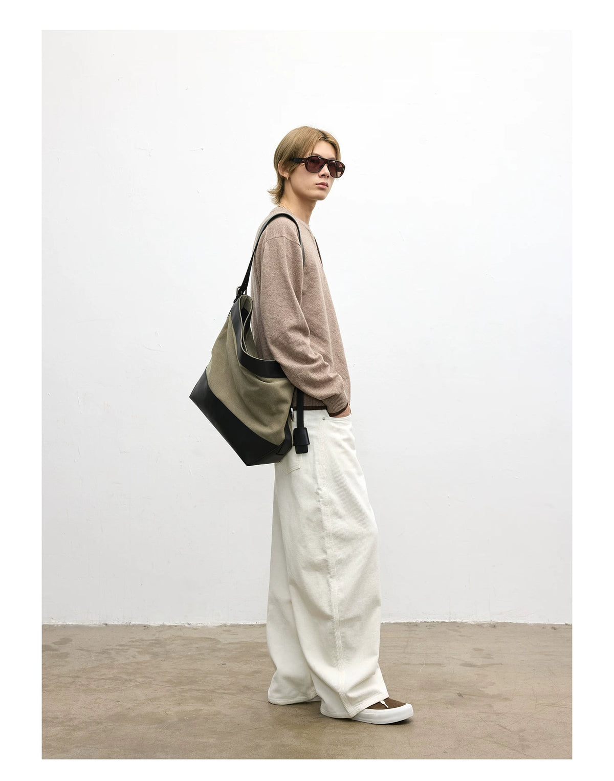 Marlow Wide-Leg Corduroy Trousers