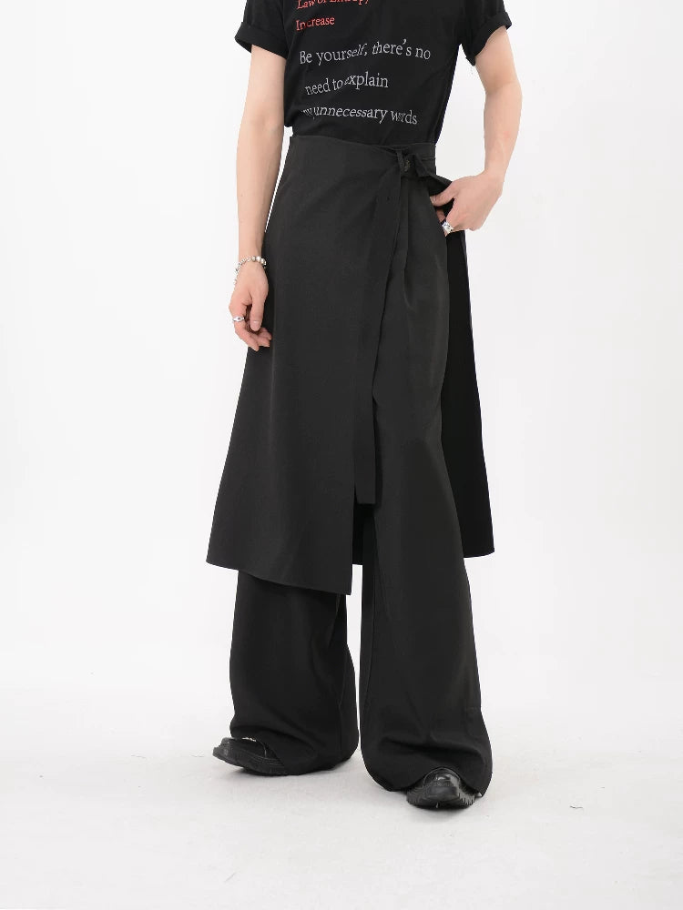 Shadowfold Wrap Layer Trousers