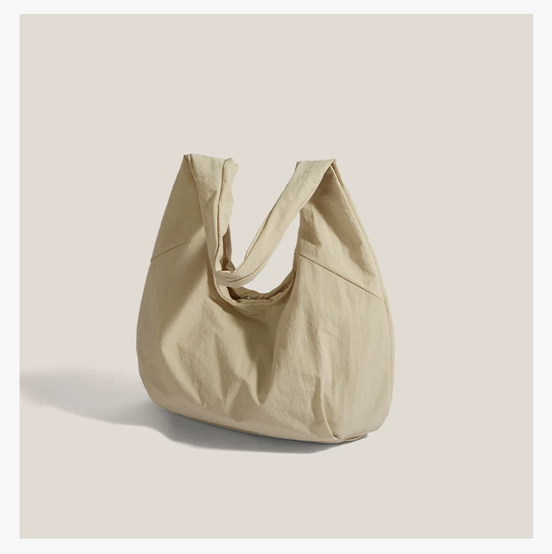 Oat Cloud Slouch Hobo Tote