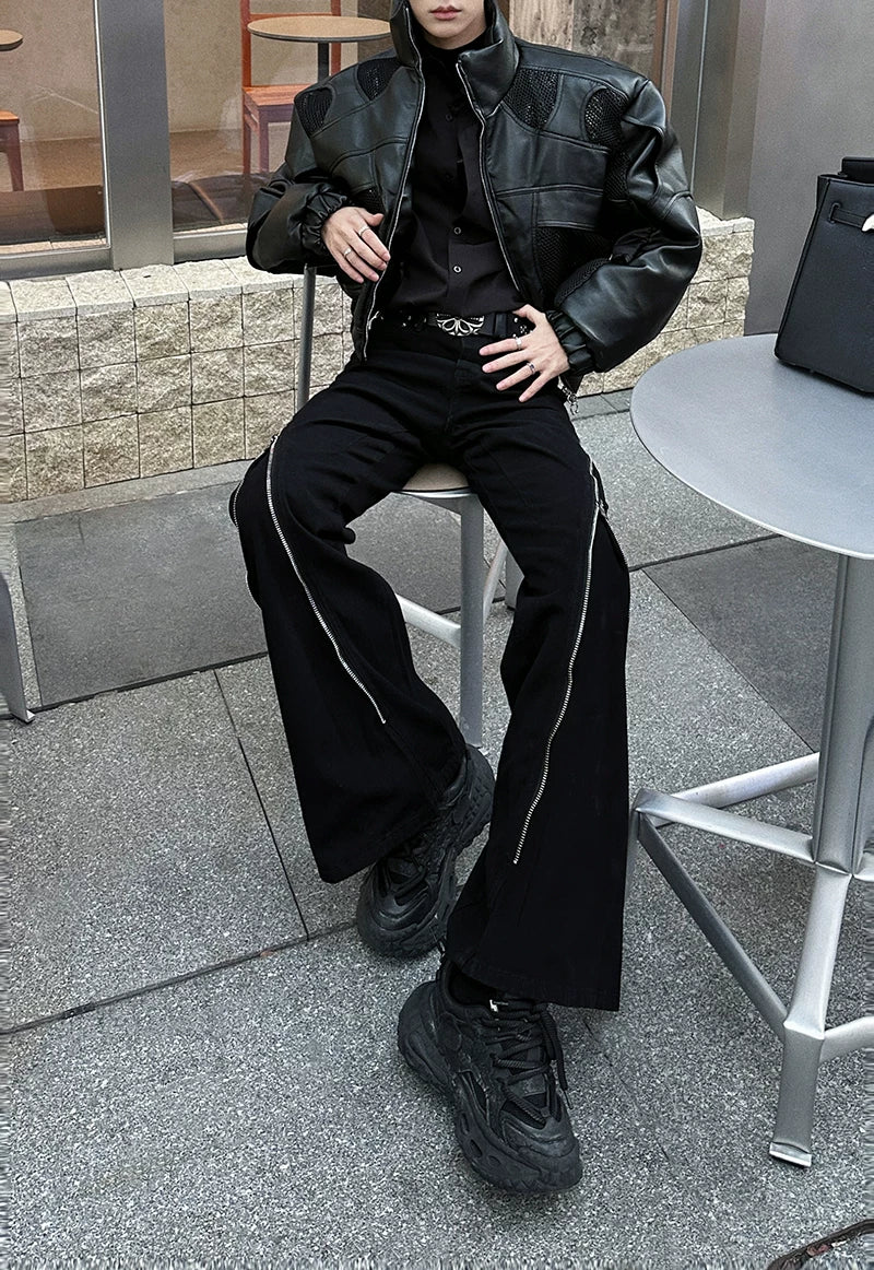 Vortex Rail Twin-Zip Flare Pants