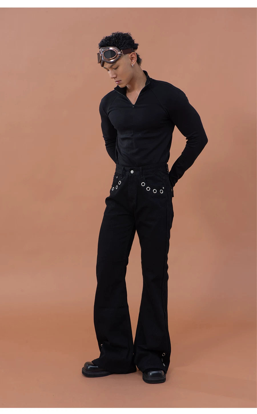 Aviator Sleek Stretch Quarter-Zip Top