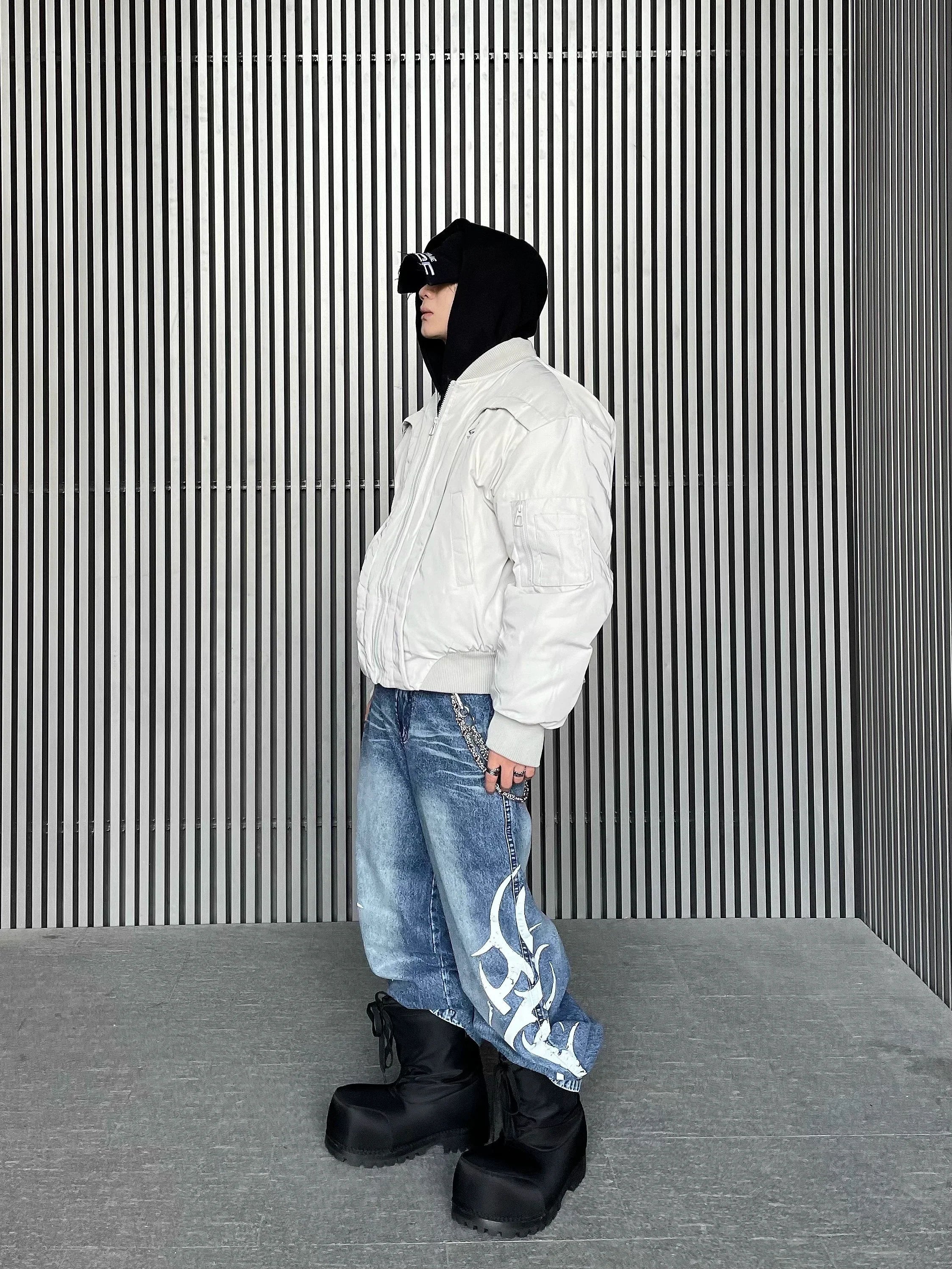 Frost Flame Wide Leg Jeans