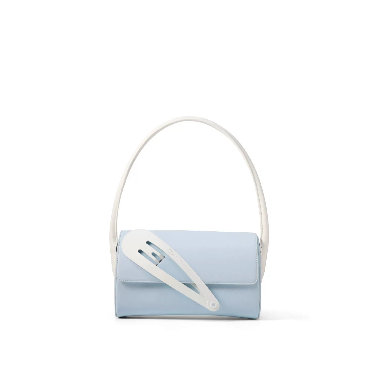Hairpin Star Convertible Shoulder Bag - Sky Blue / Large