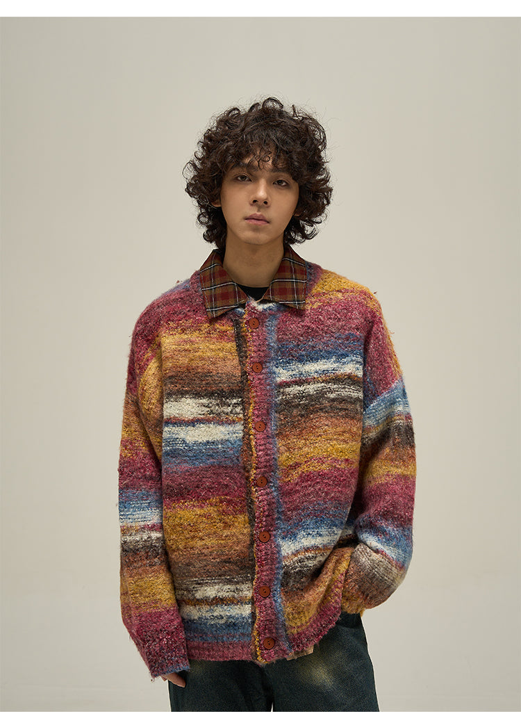 Oversized knit jacket hotsell