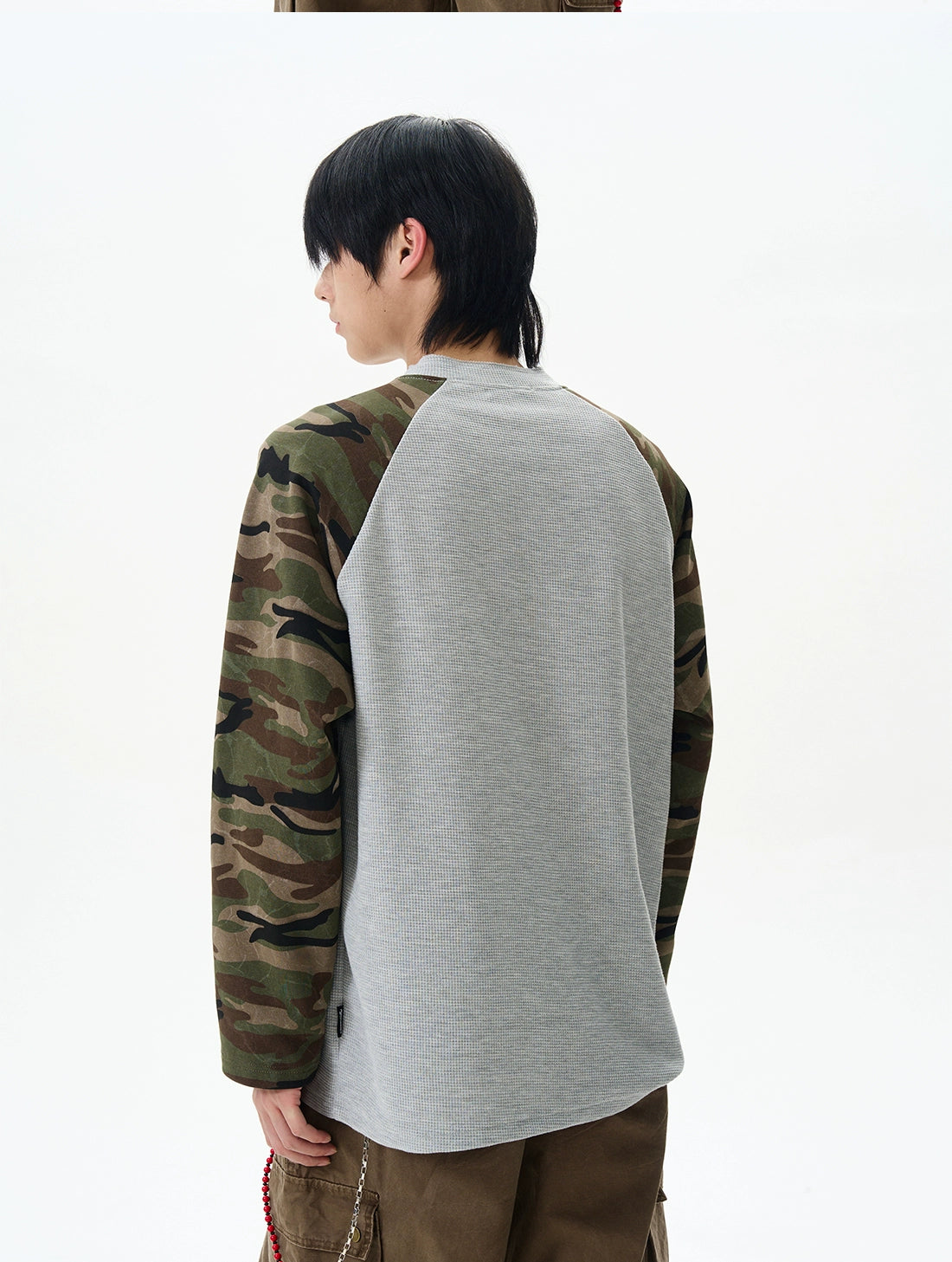 Camo Forces Varsity Henley