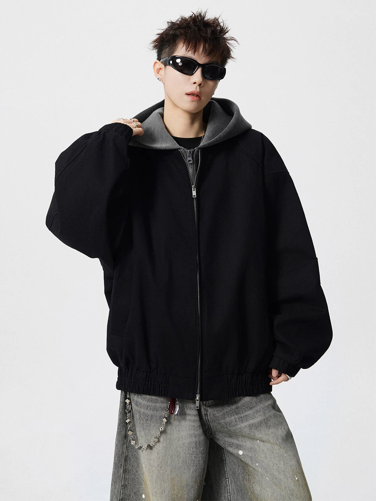 Midnight Layered Street Bomber