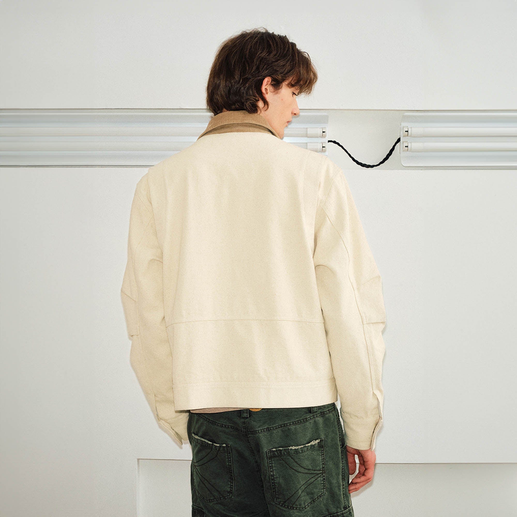 Corduroy Collar Jacket