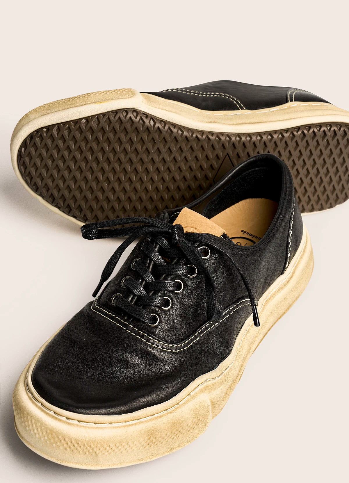 Distressed Washed Sneakers Retro Dissolved Shoes