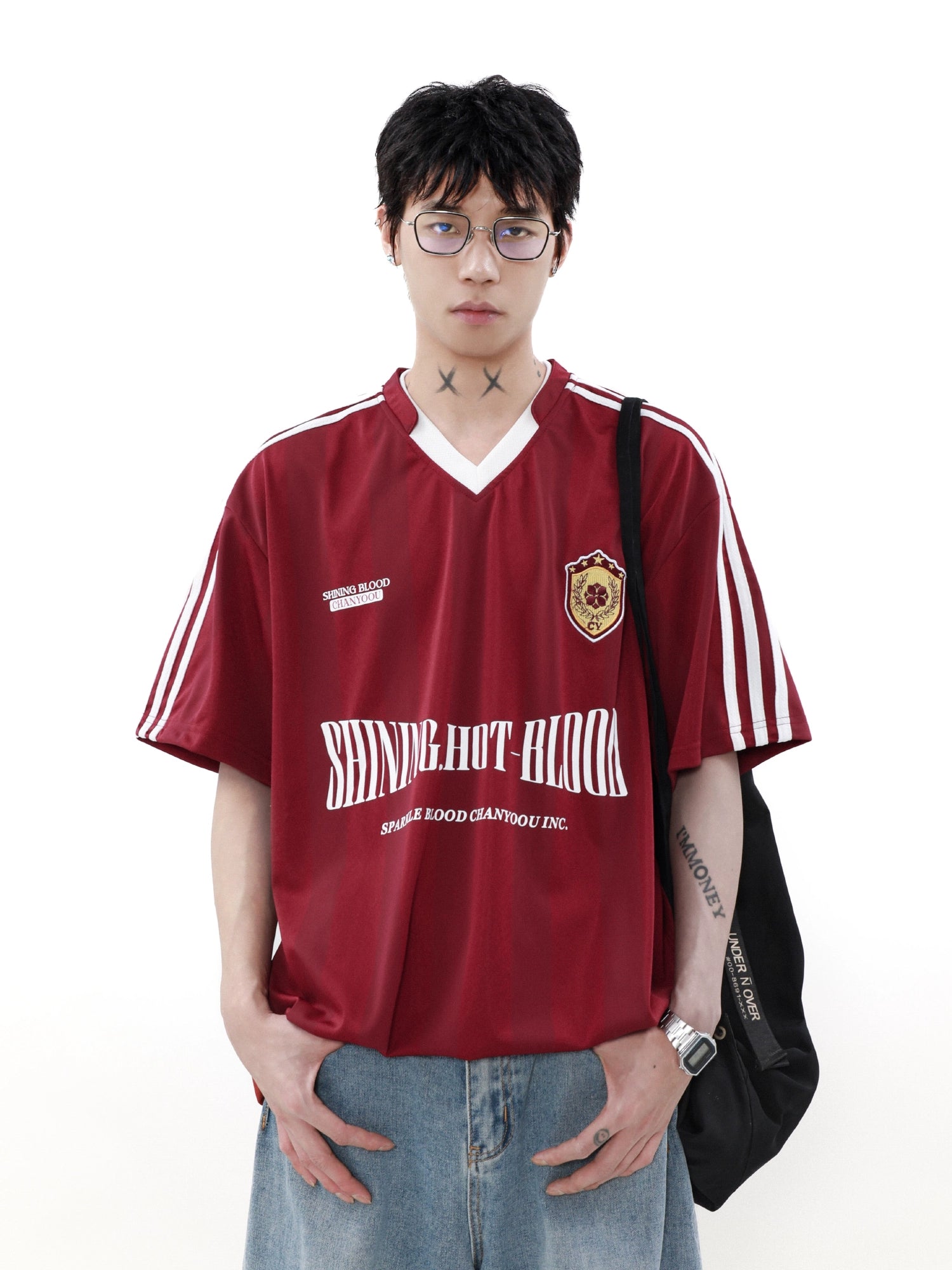 Crest Retro Soccer Jersey