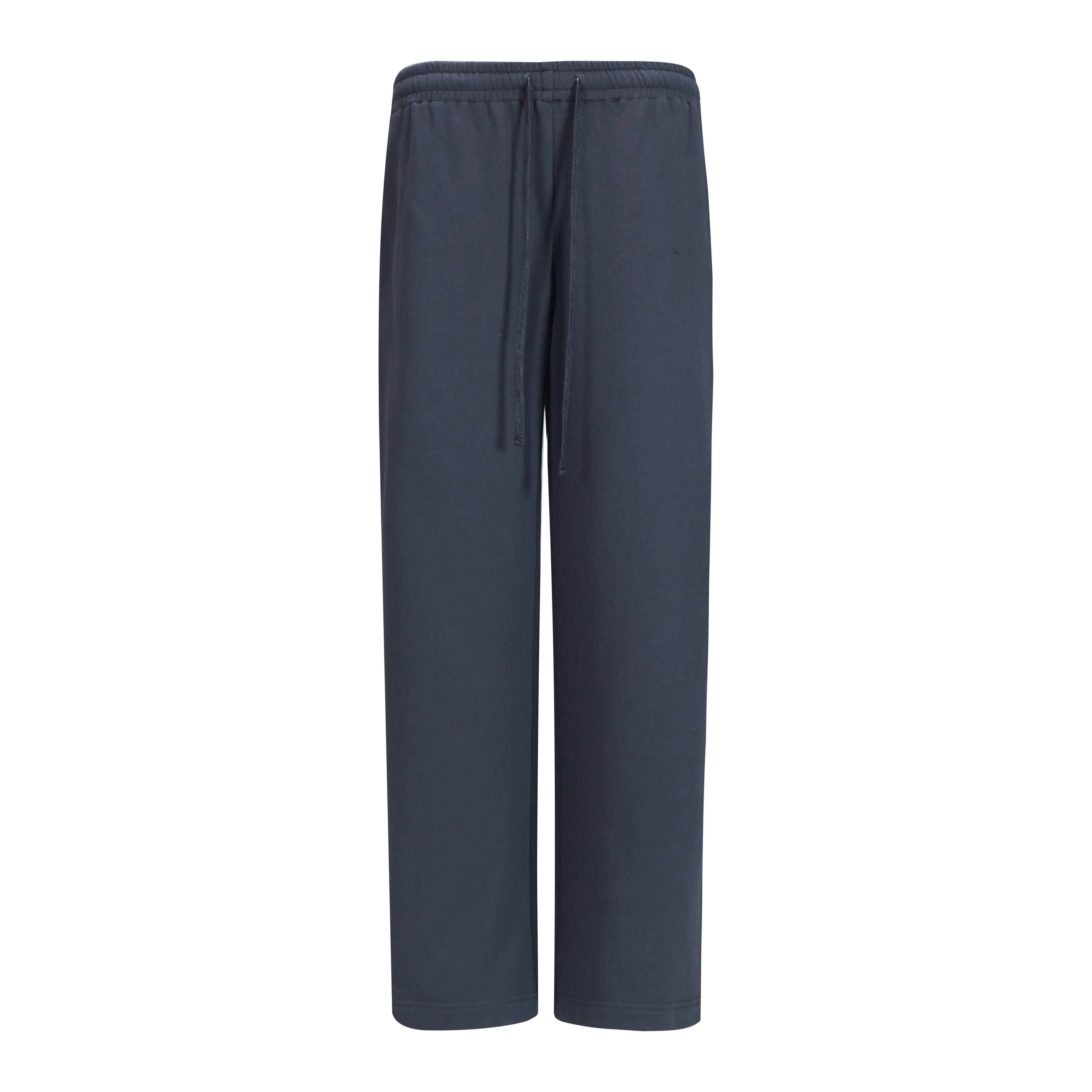 Loose-Fit Drawstring Straight-Leg Athletic Pants