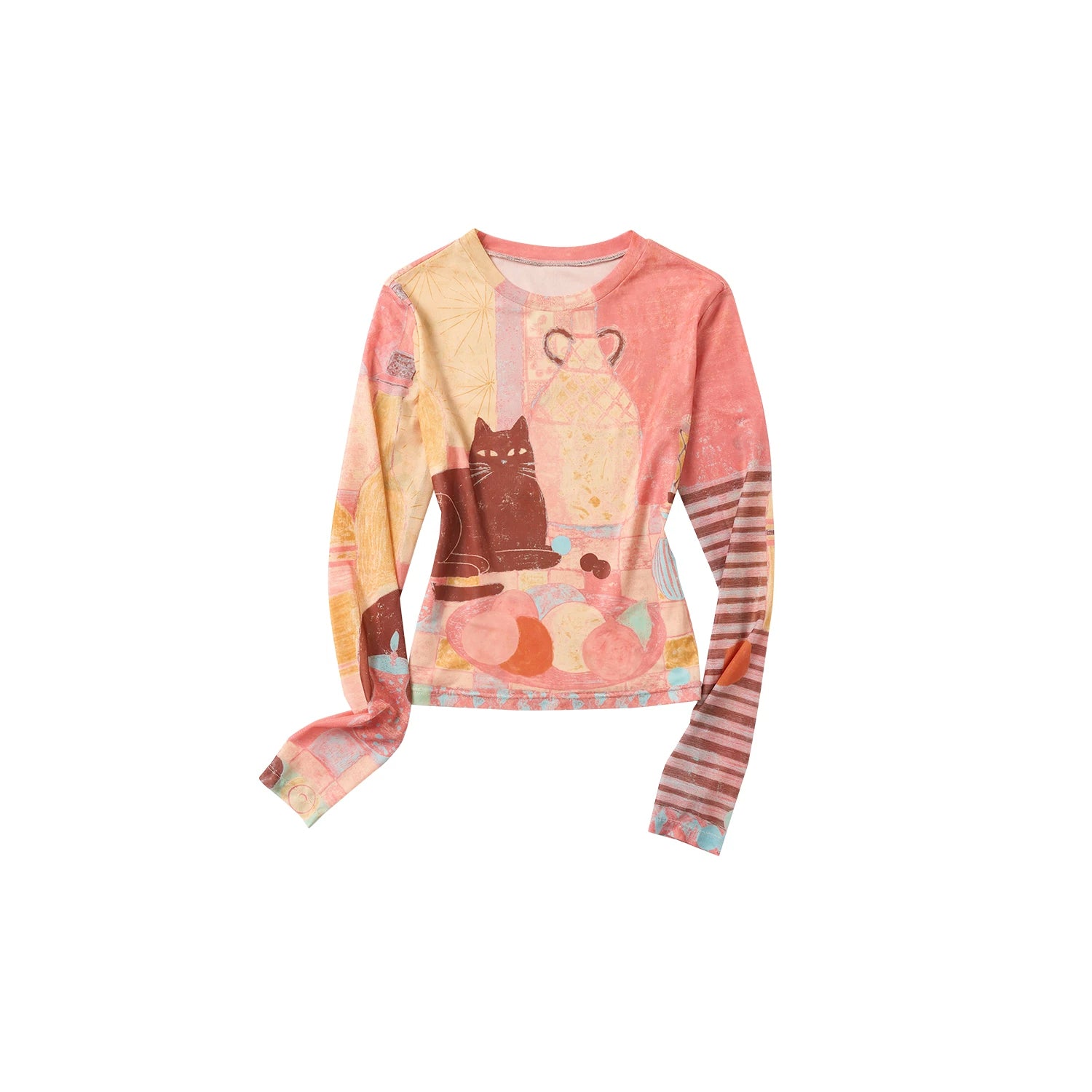 Still Life Noir Atelier Mesh Tee