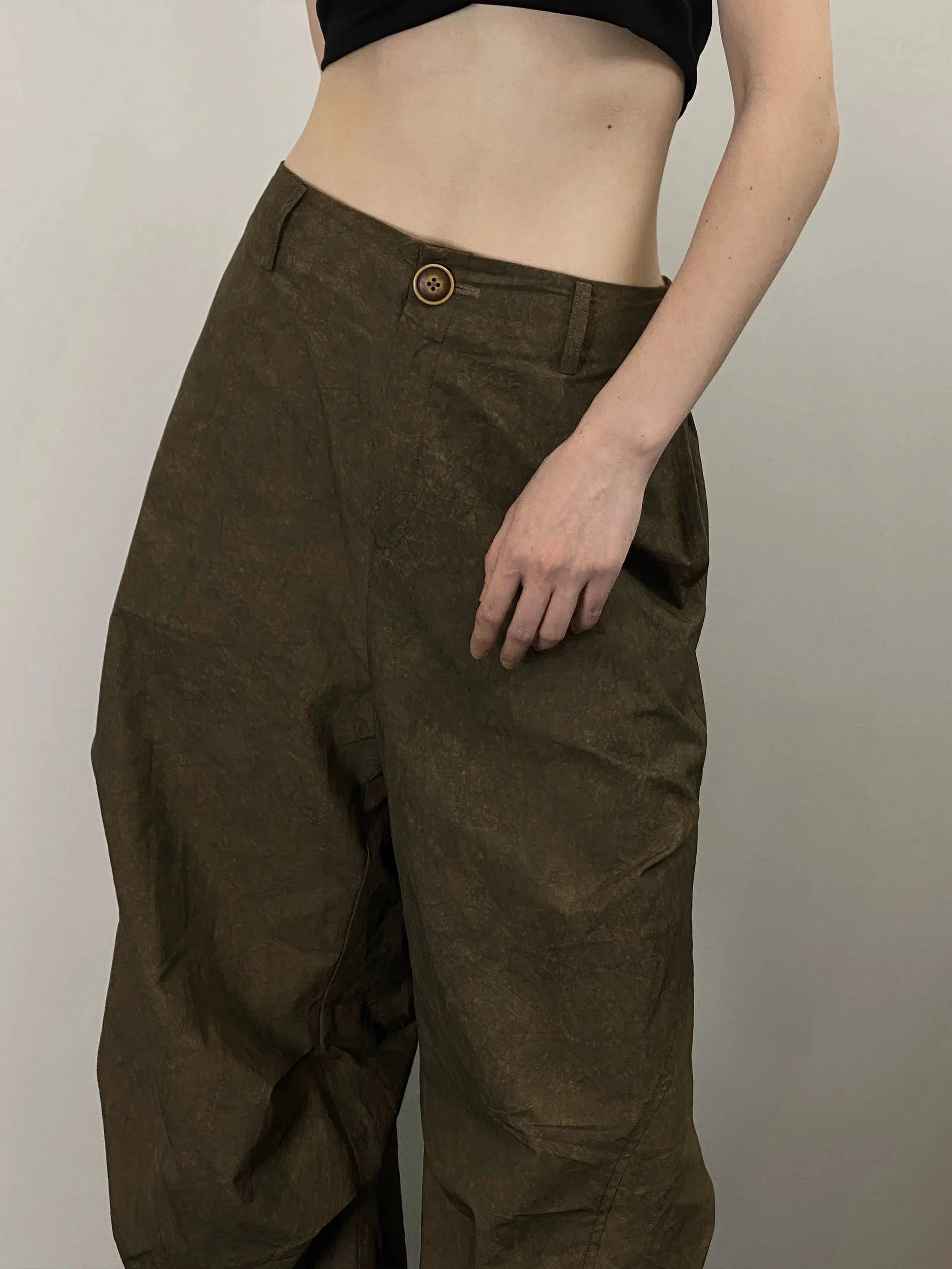 Wide Leg Pants in Classic Vintage Style - chiclara