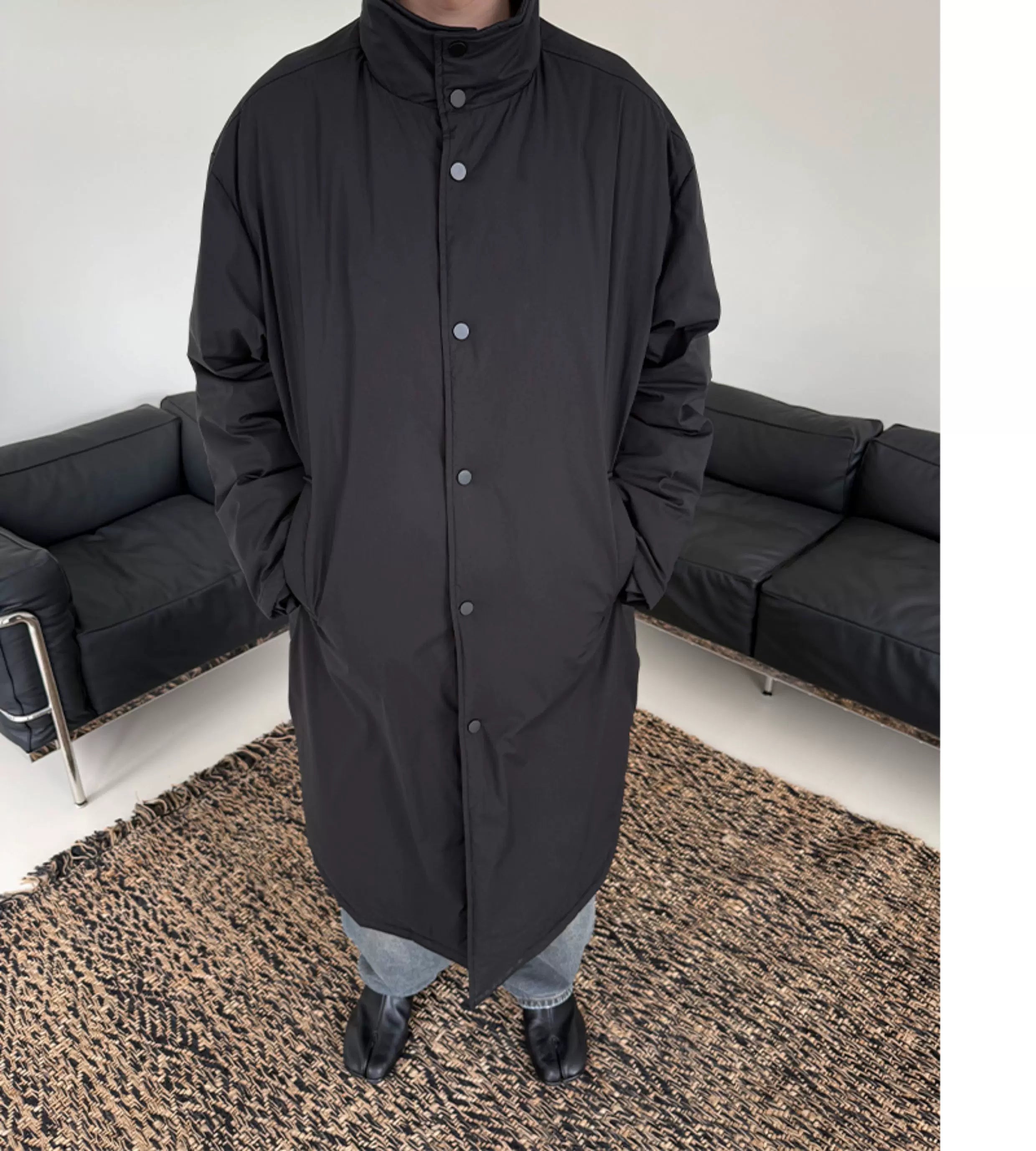 Midnight Column Insulated Overcoat