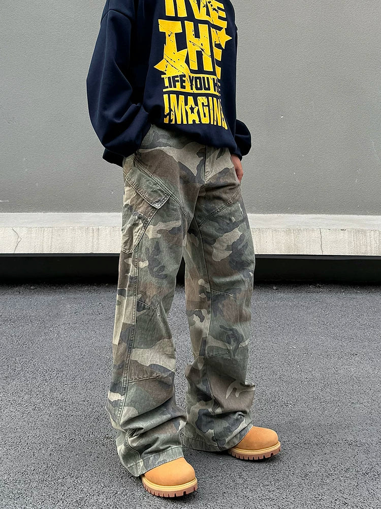 Dust Field Camo Cargo Pants