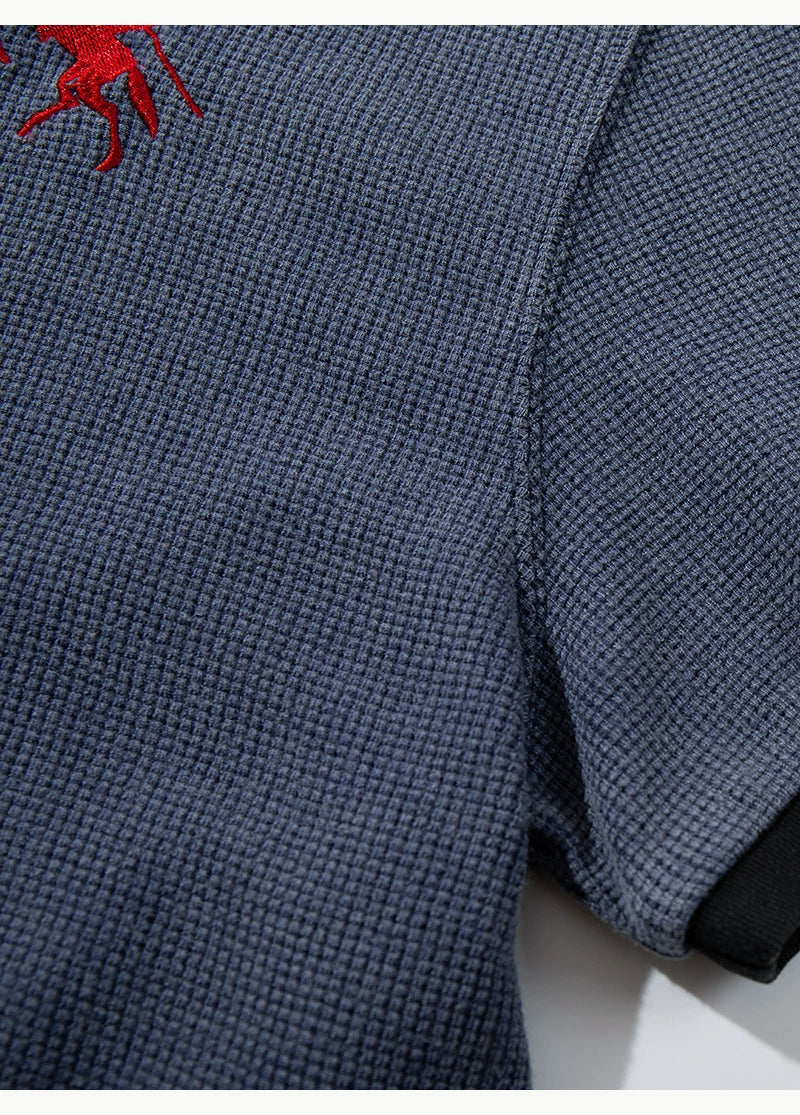 Rider Zip-Placket Polo
