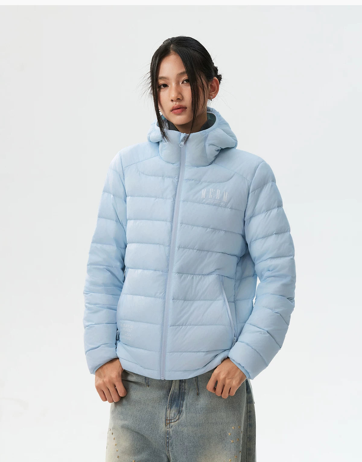 Ultra-Light Hooded Down Puffer Jacket