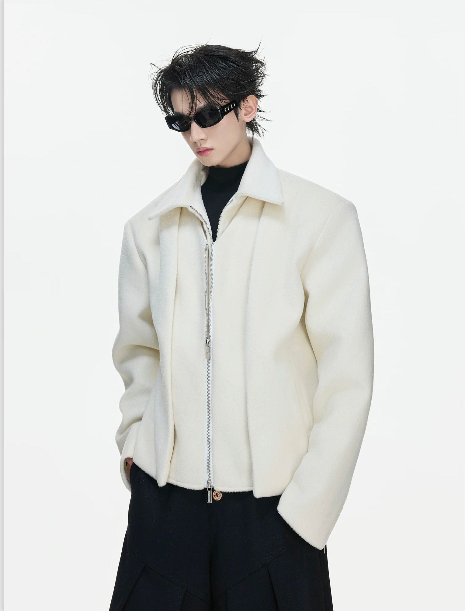 Drift Double-Zip Sculpted Jacket