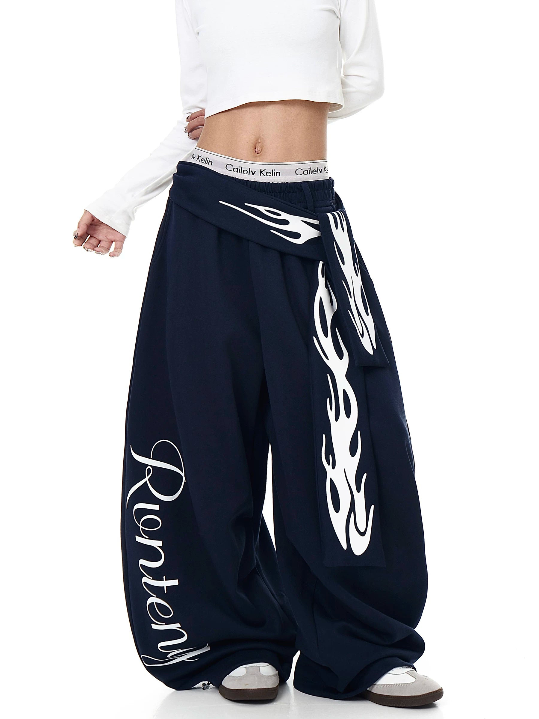 Blaze Script Rally Fleece Pants