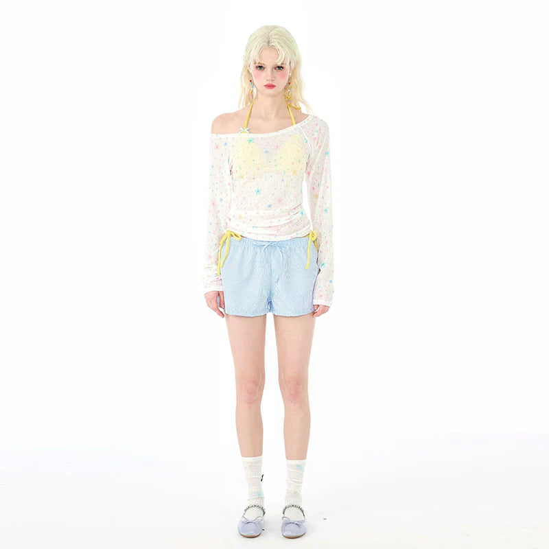 Starlight Sherbet Mesh Bikini Set