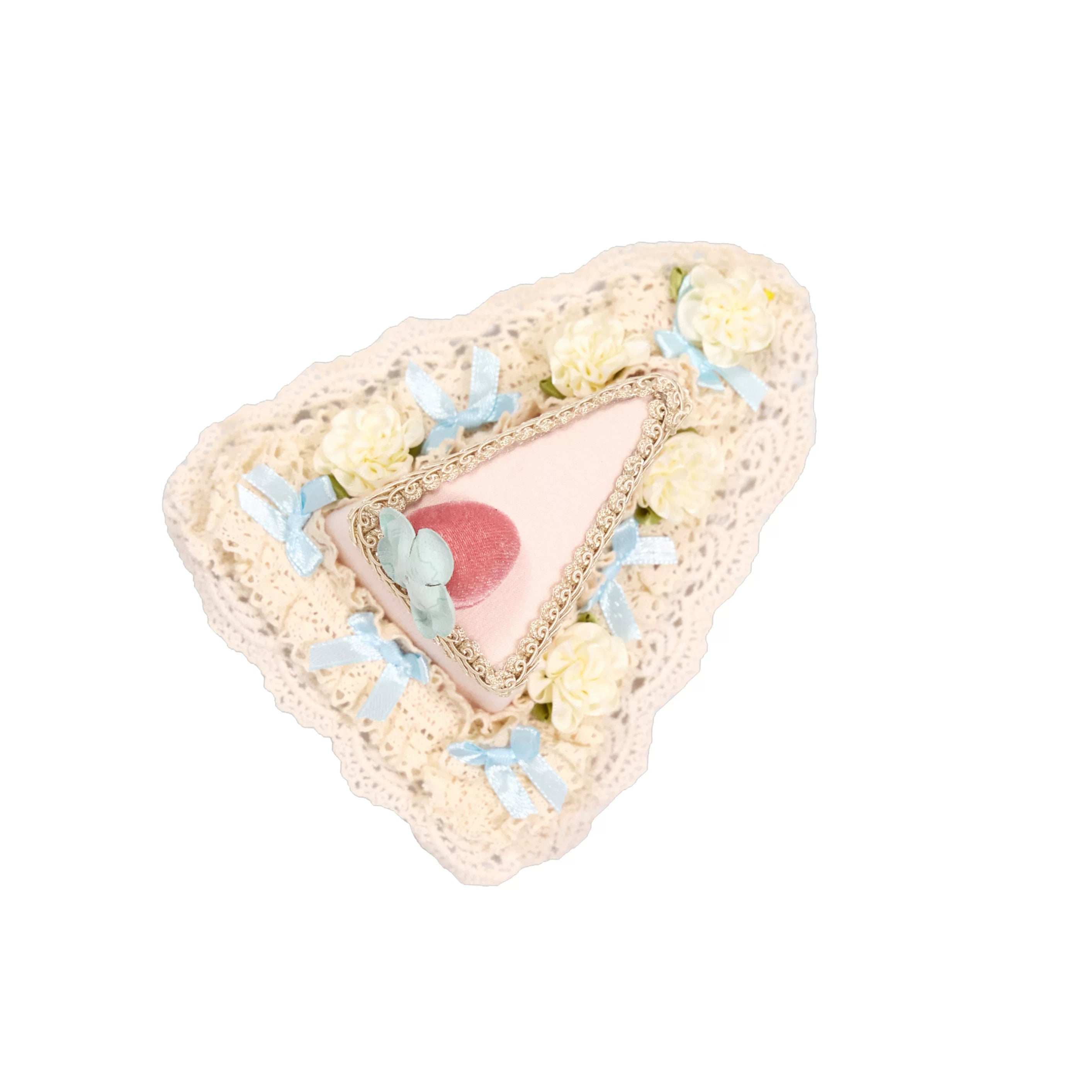 Rosette Lace Cone Party Hat