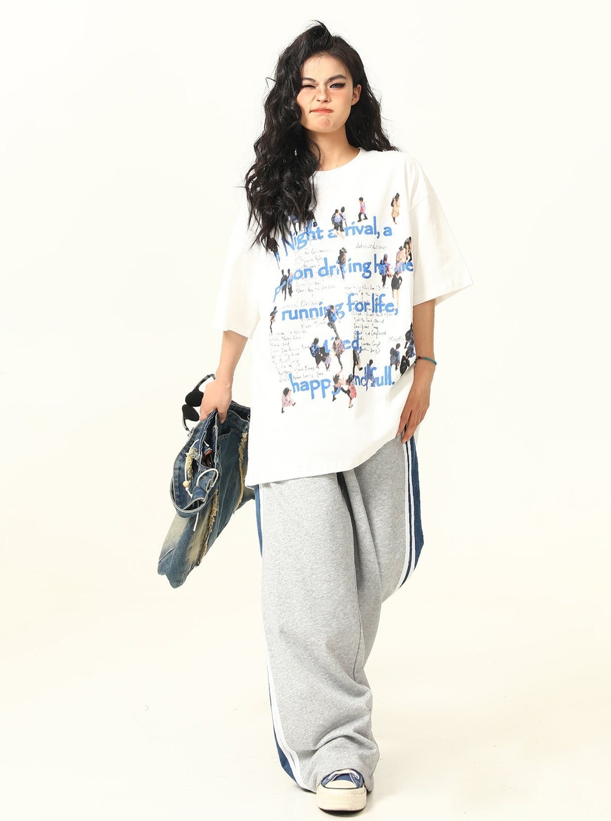 Streetwear Graphic Design Oversized T-Shirt