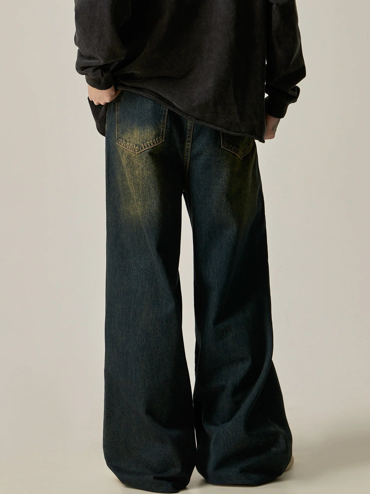 Midnight Flare Ultra-Wide Leg Jeans