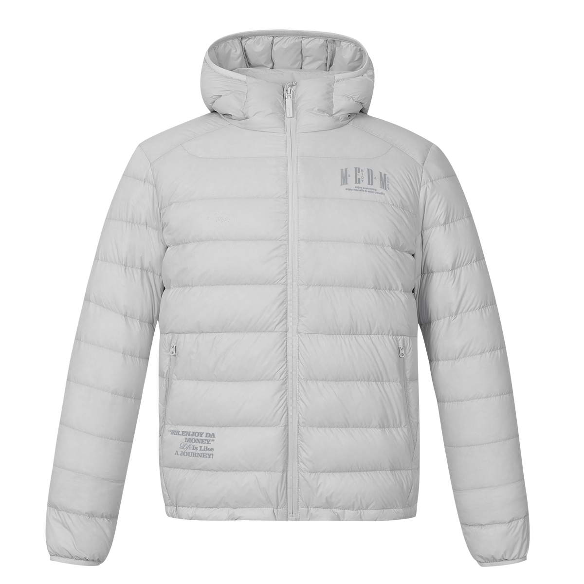 Ultra-Light Hooded Down Puffer Jacket
