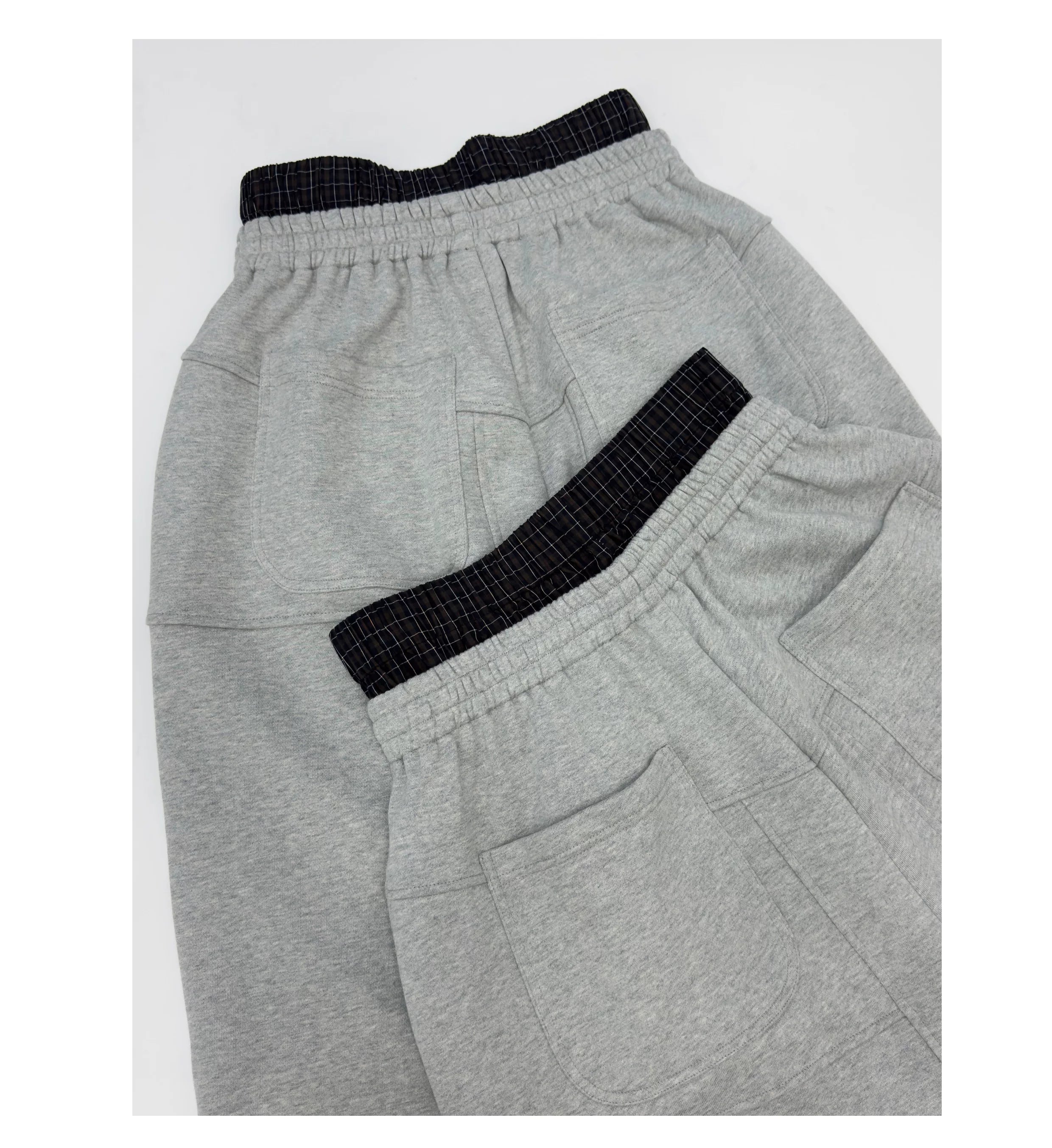 Circuit Paneled Drape Sweatpants