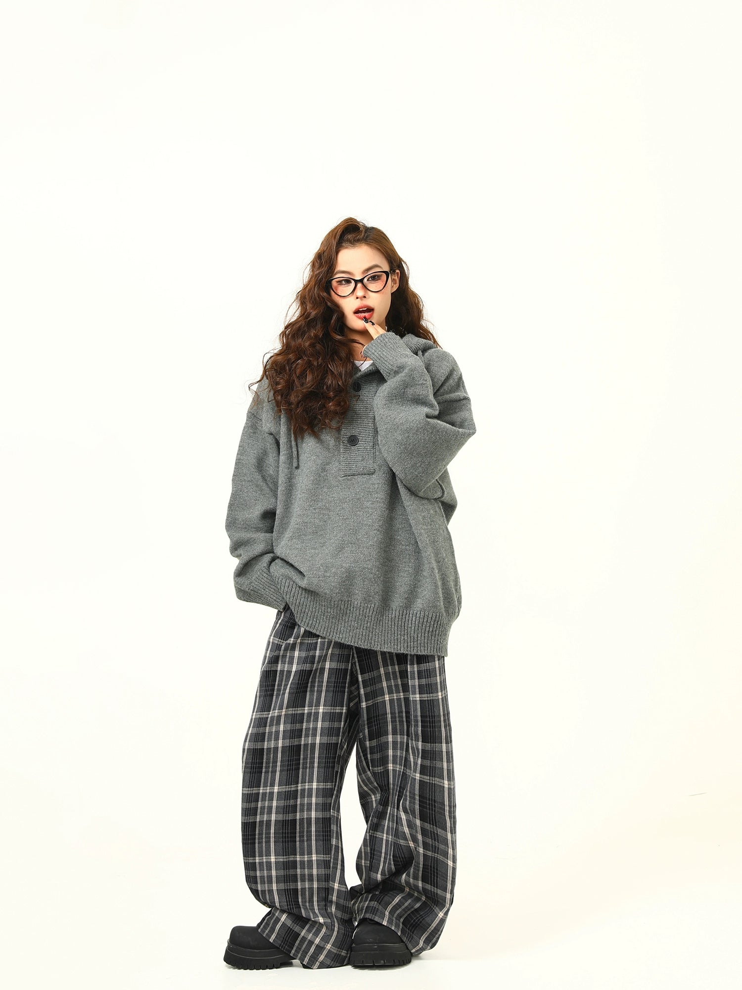 Cozy Knit Hoodie Pullover Sweater