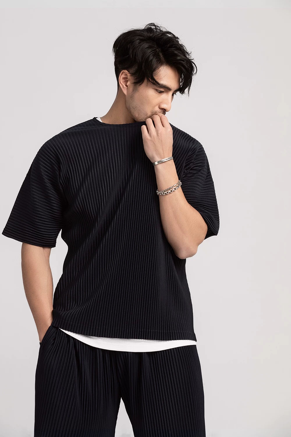Current Pleated Boxy Tee