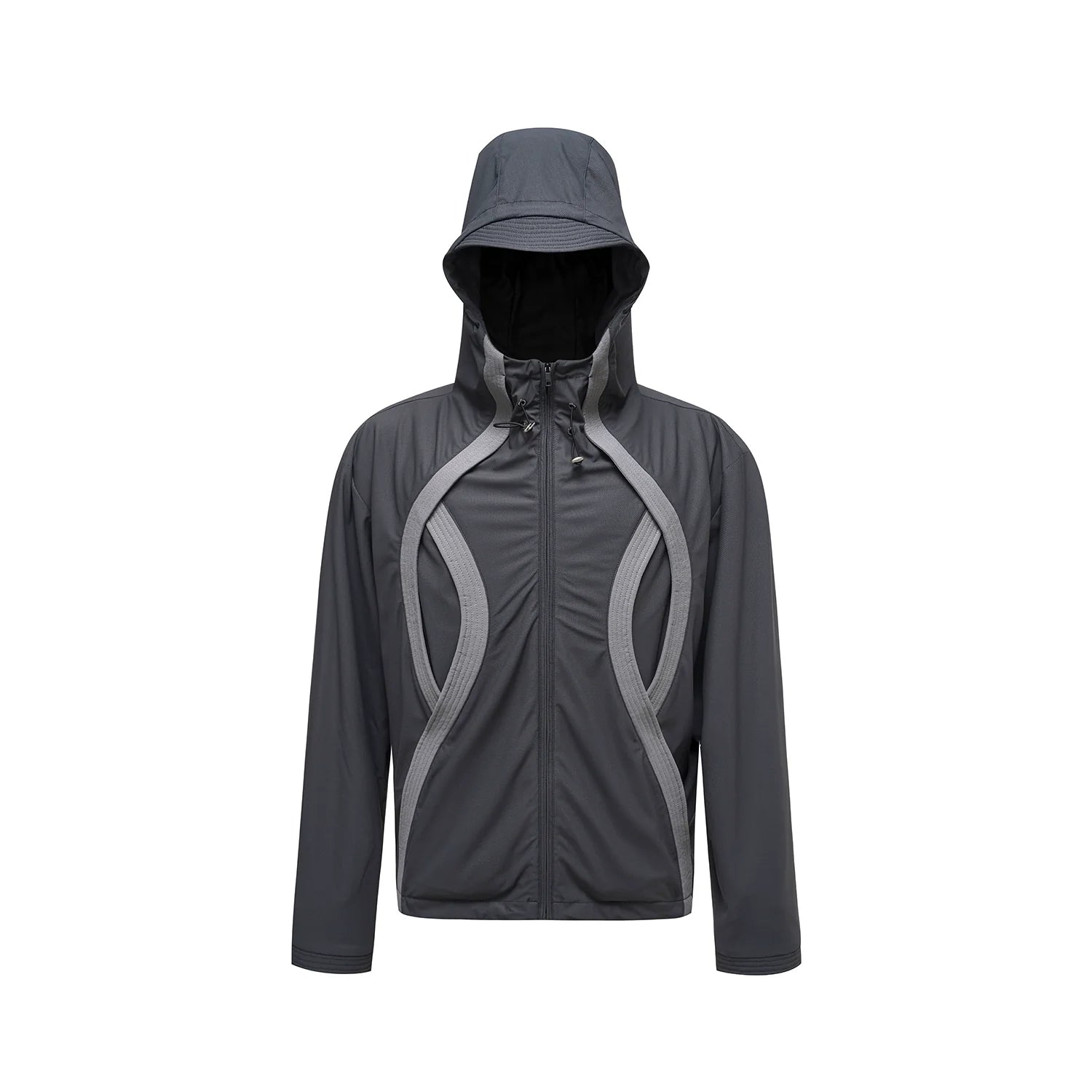 Curved Panel Tech Jacket