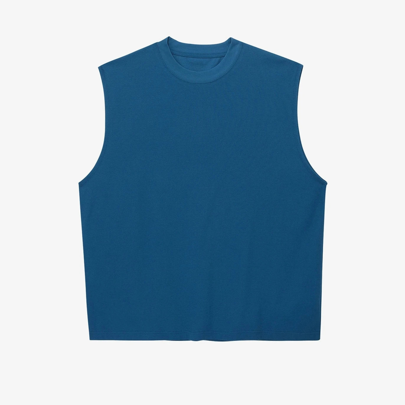 Crew Neck Sleeveless Vest/Tank Top