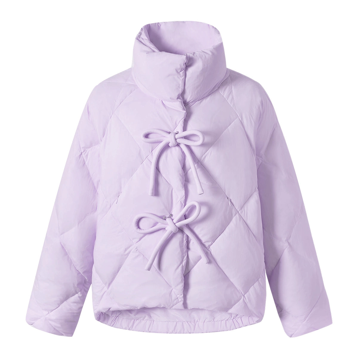 Bow Front Teddy Jacket