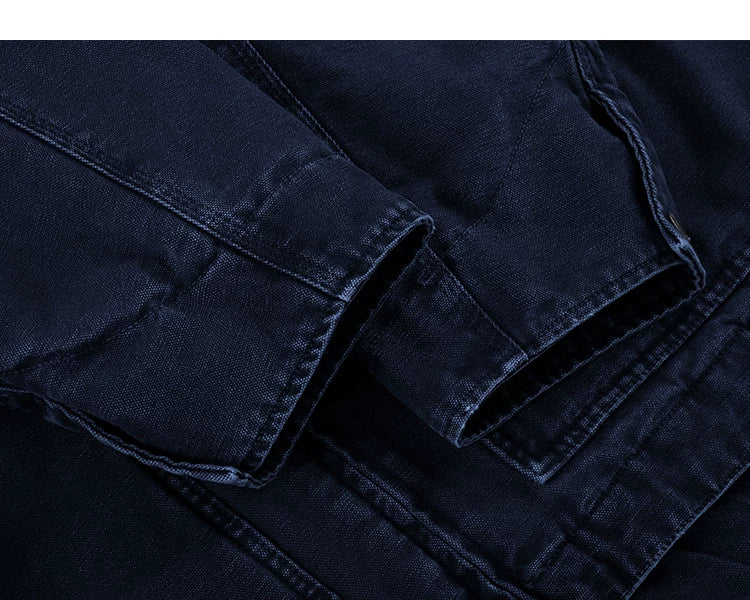 Two-Tone Quarry Collar Work Jacket