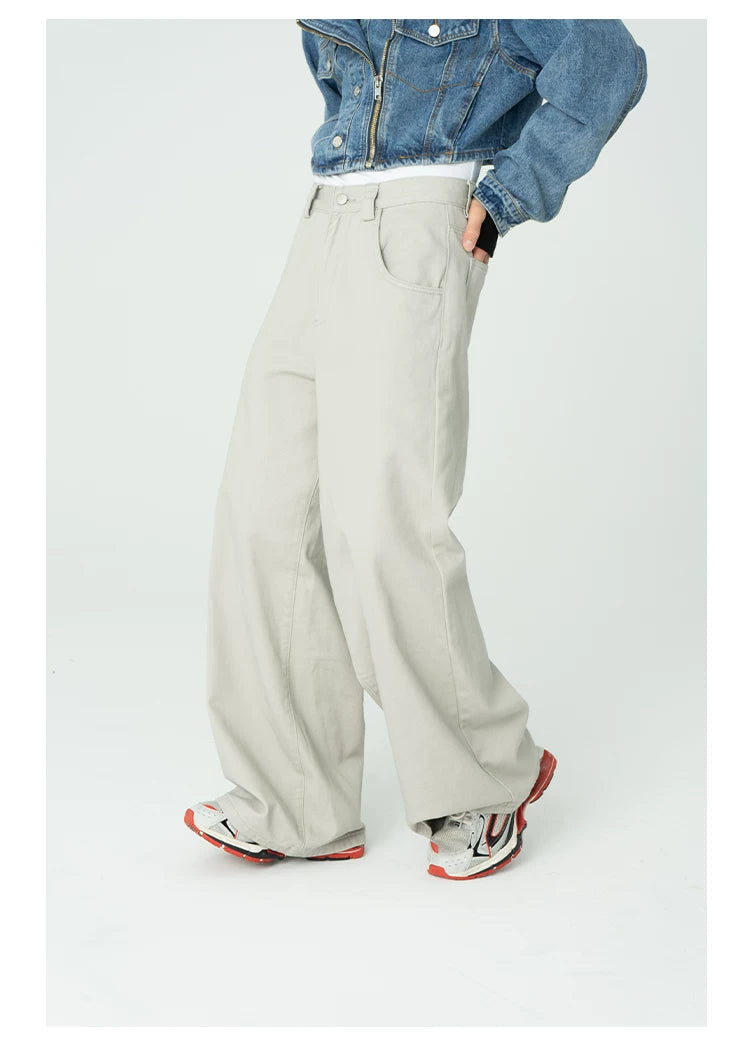 Monolith Ultra Wide-Leg Denim Pants