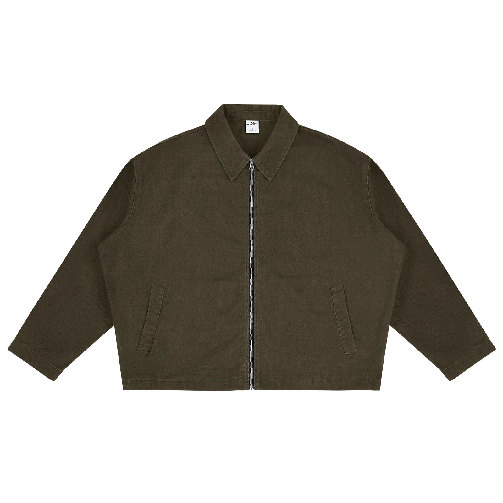 Urban Zip Canvas Boxy Jacket