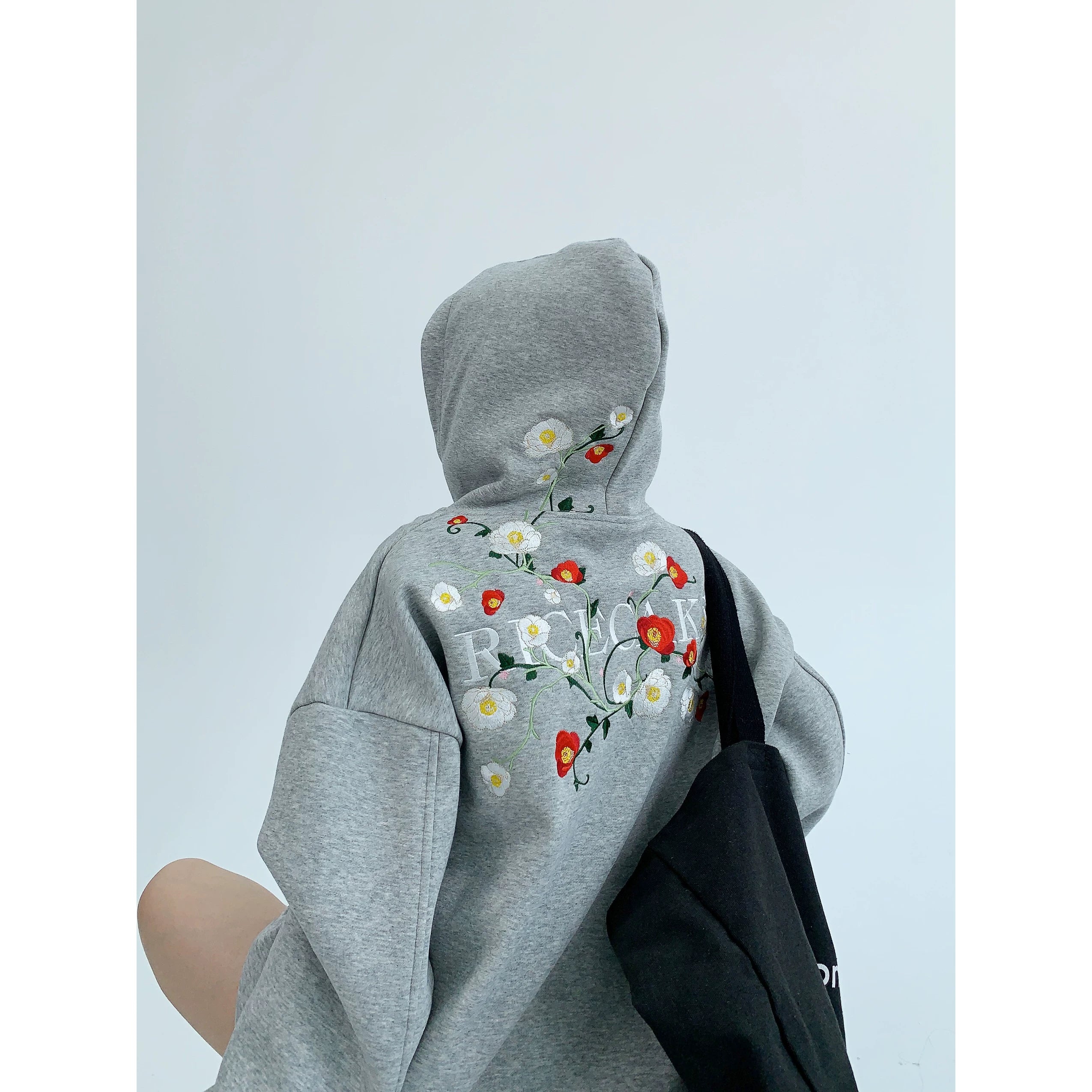 Charcoal Blossom Backstage Hoodie