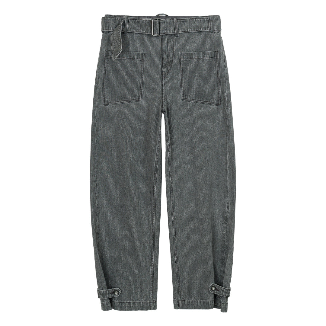 Shadow Ridge Belted Corduroy Pants