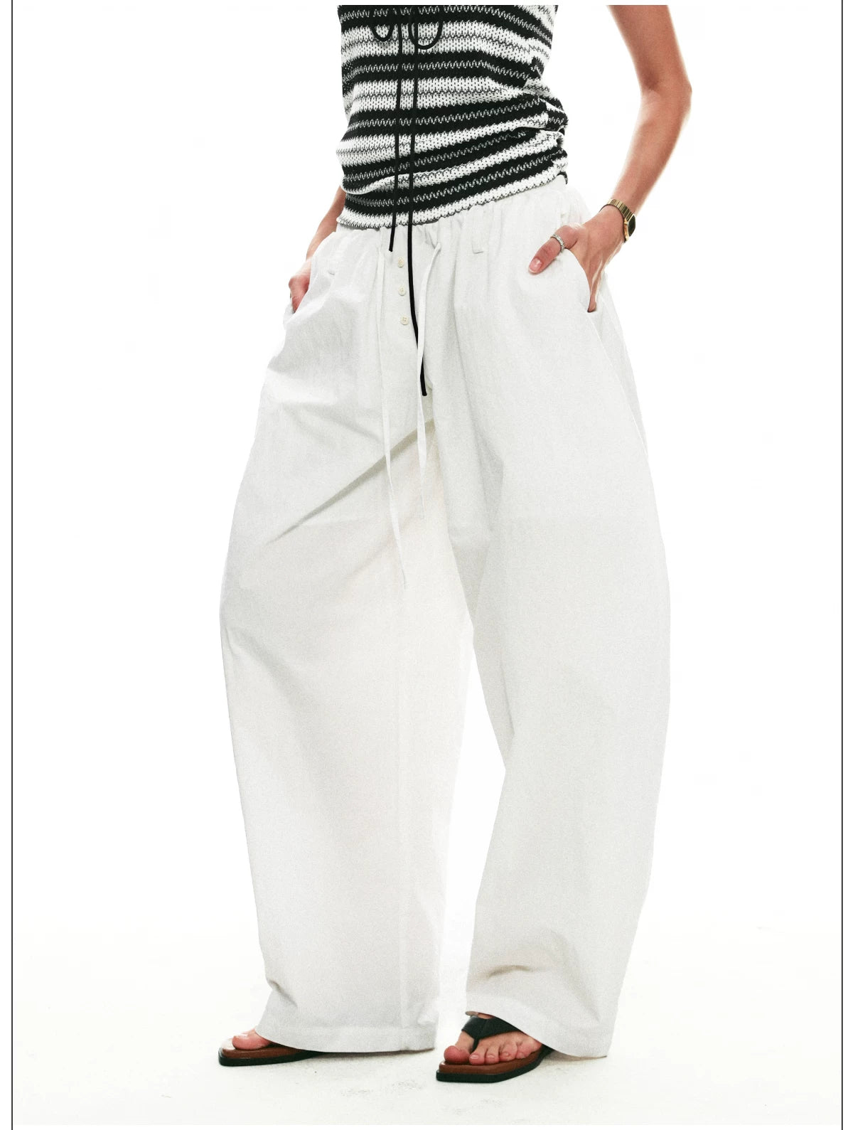 Haven Balloon Wide-Leg Pants
