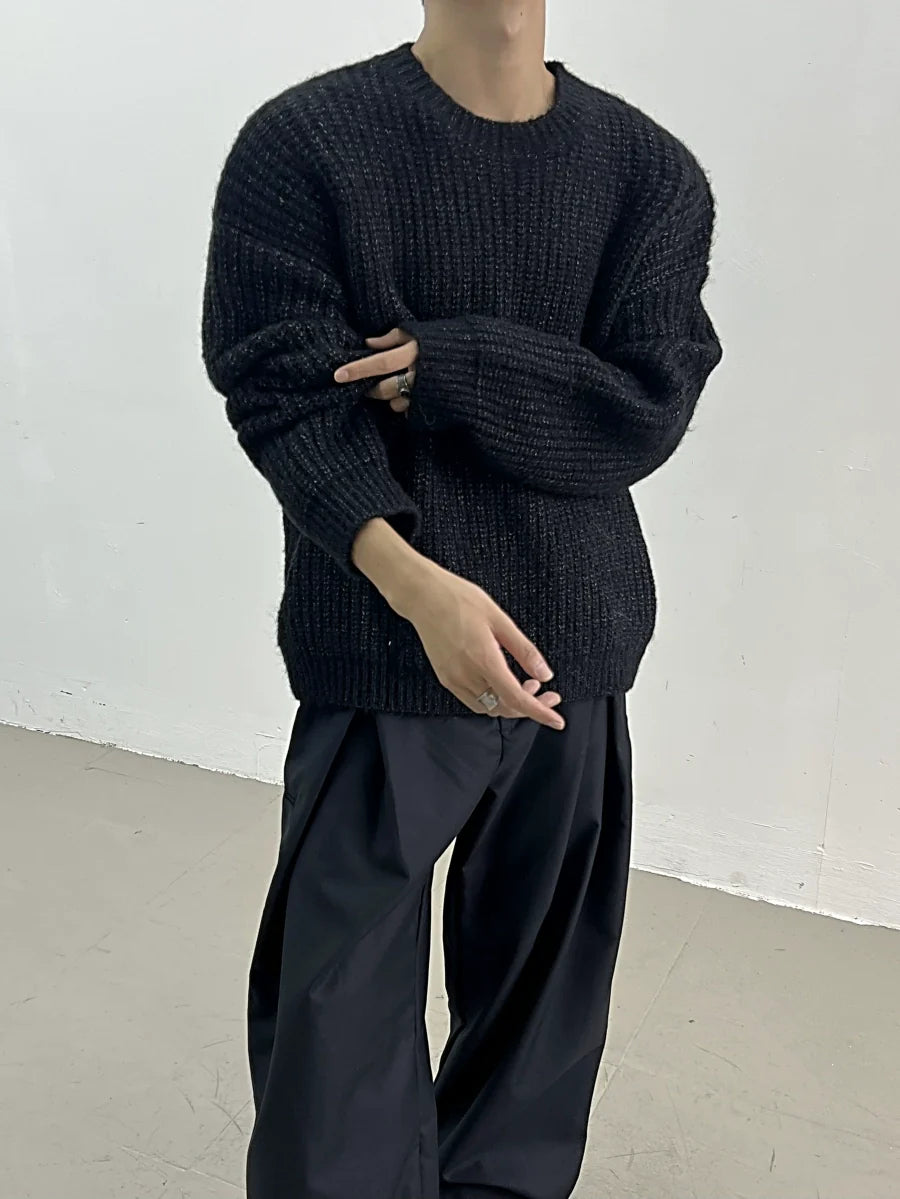 Noir Ridge Chunky Knit Sweater