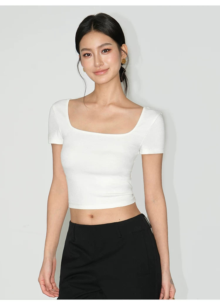 Gallery Square Essential Crop Tee